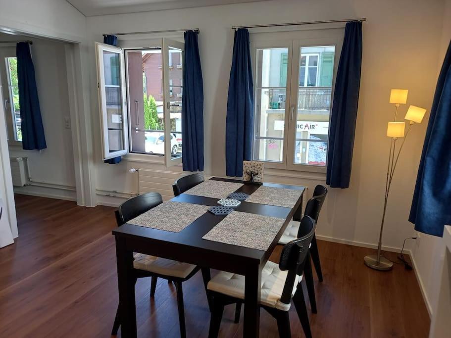 New.. Matten Central Family Suite, Sleeps 4 Matten bei Interlaken Eksteriør bilde